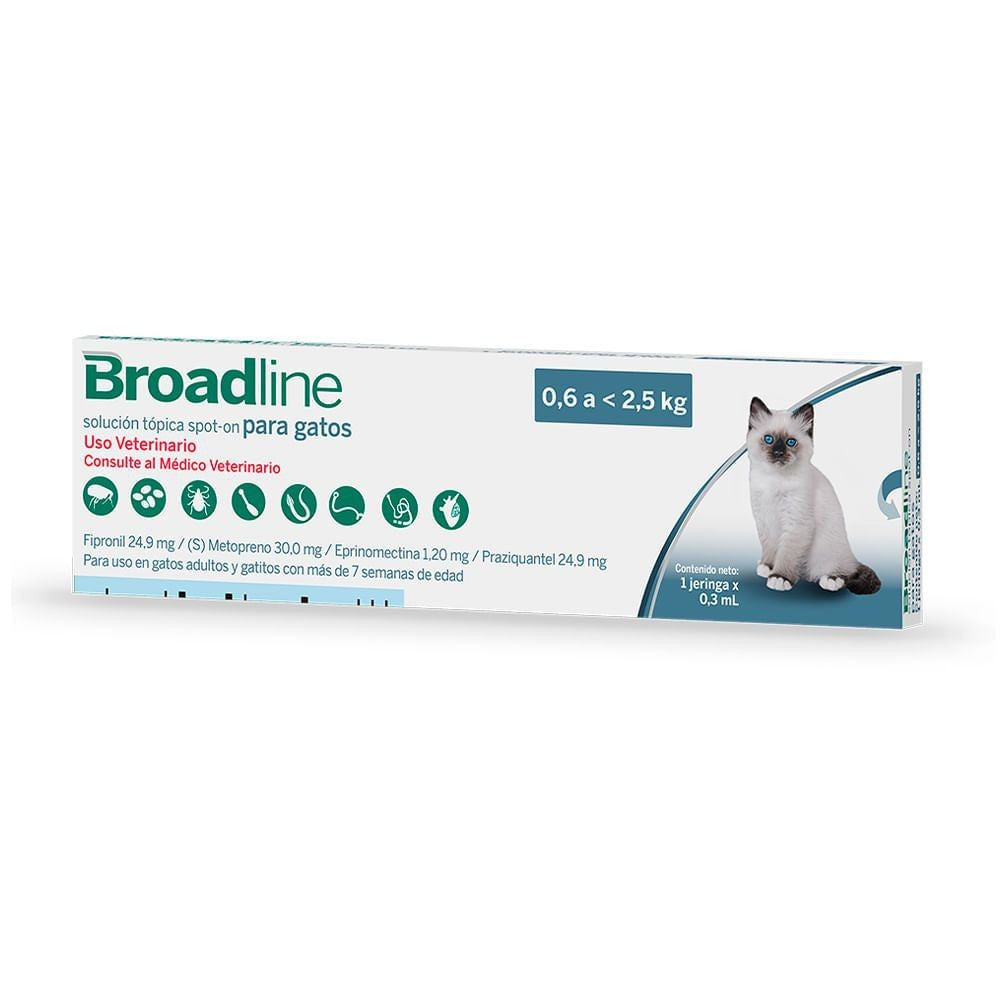 Broadline para Gatos Solución Tópica